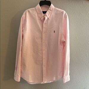 Ralph Lauren Light Pink Button Down Shirt